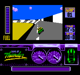 Days of Thunder (USA) In game screenshot